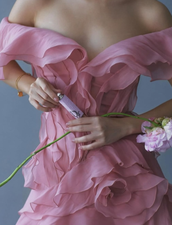 Pink Flowy Layered Chiffon Short Homecoming Dress Cocktail Dress DP3074