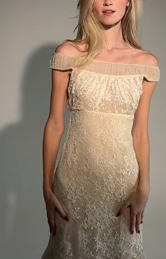 Vintage Sheath Off the Shoulder Apricot Lace Short Homecoming Dress Outfits DP4799