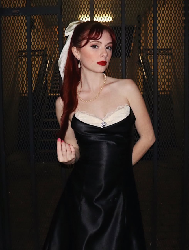 Cute A Line Strapless Black Satin White Tulle Short Cocktail Dresses Homecoming Dresses DP2271