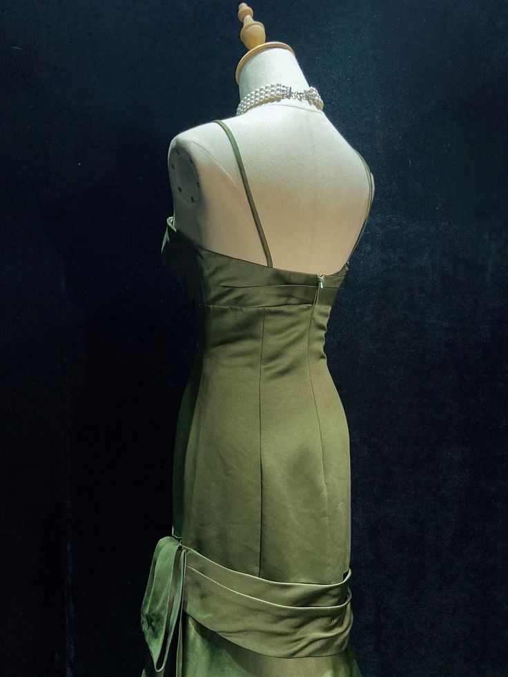 Green Sweetheart Long Evening Dress Wedding Party Dress DP126
