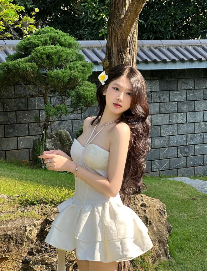White A Line Halter Satin Mini Homecoming Dress Cocktail Dress Birthday Dress with Bow DP3292