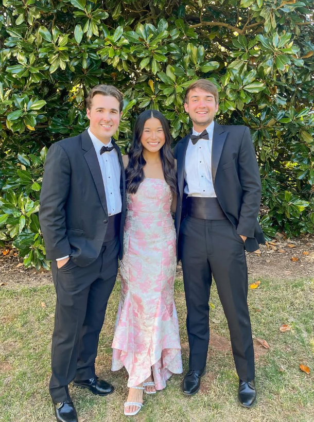 Mermaid Strapless Print Floral Satin Long Prom Dress Evening Dress DP1354