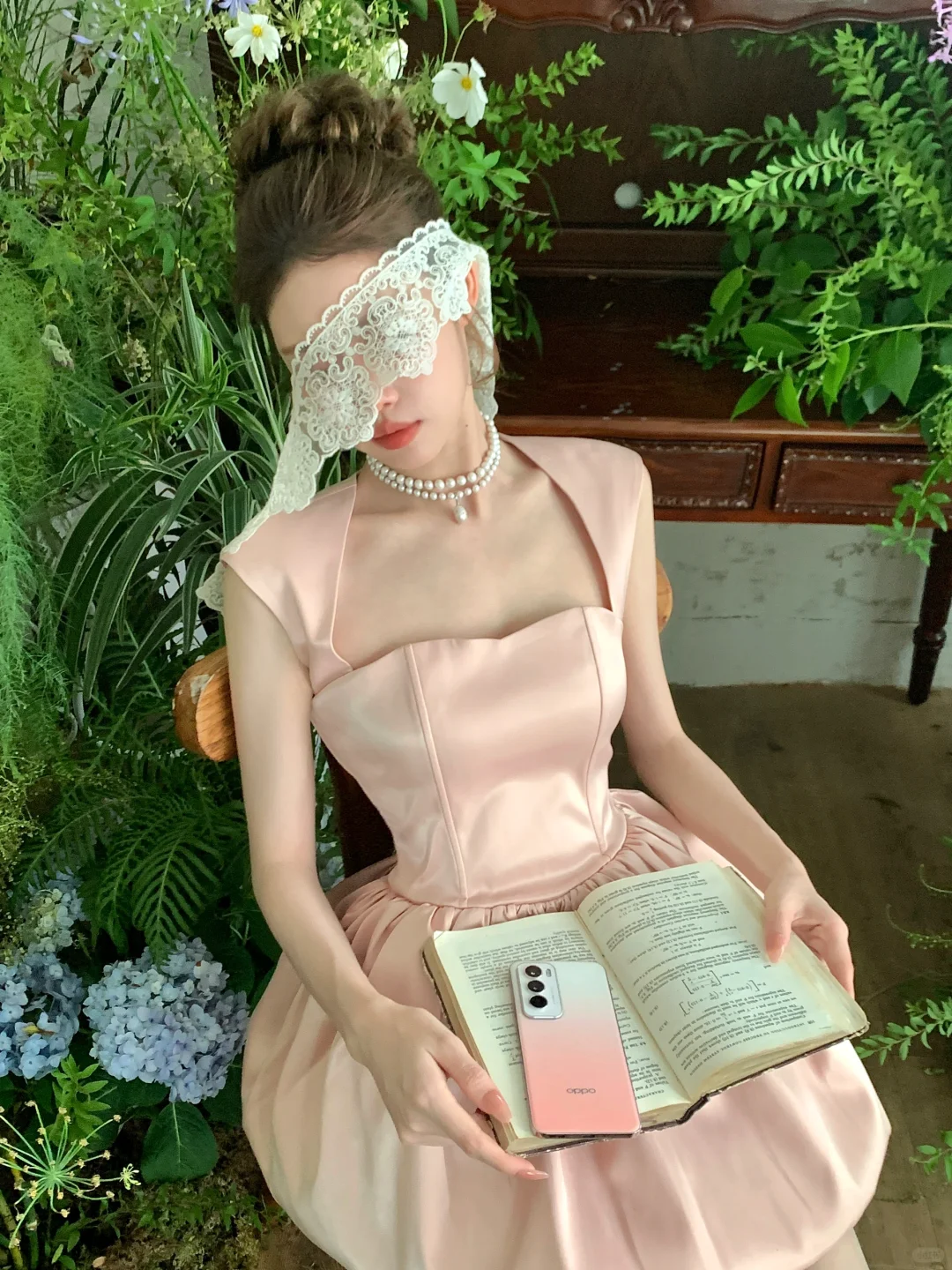 Pink A Line Spaghetti Strap Satin Short Homecoming Dress Cocktail Dress DP2530