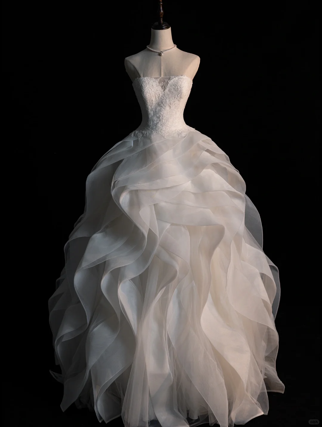 Elegant A Line Sweetheart Neck White Lace Ruffle Tulle Long Prom Dress Graduation Prom Dress DP2147