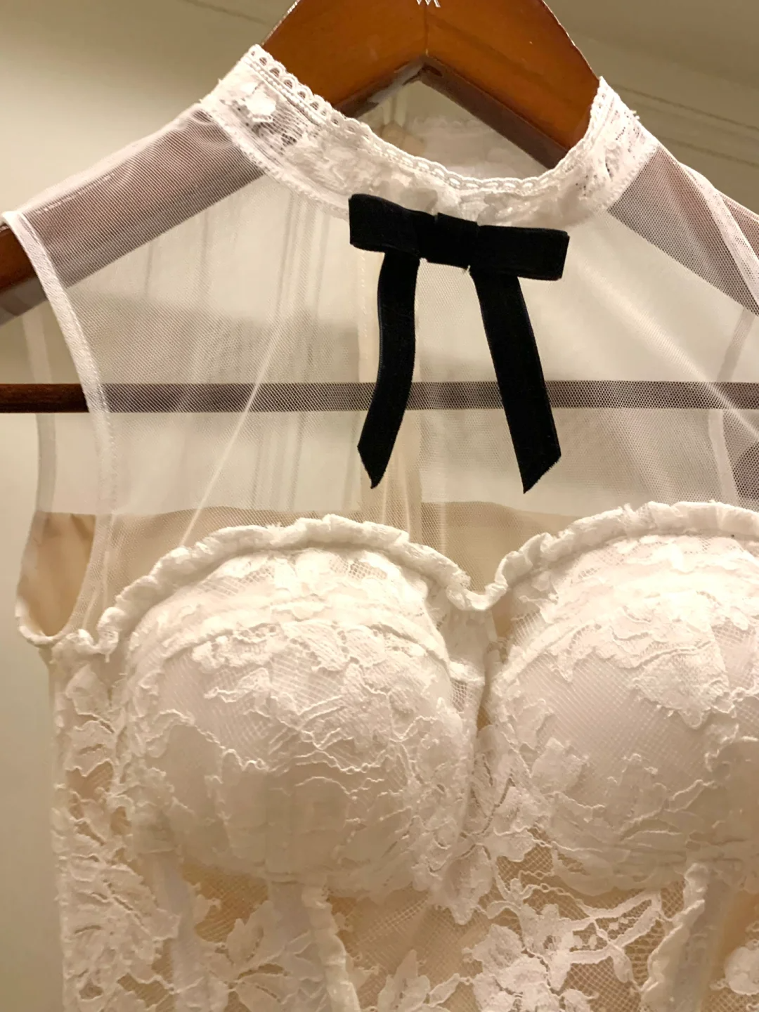 White A Line Round Neck Lace Short Homecoming Dress Cocktail Dress DP2569