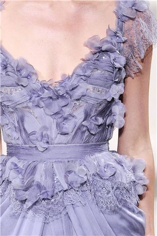 Purple Romantic A Line V Neck Flower Chiffon Prom Dress Graduation Prom Dress DP2070