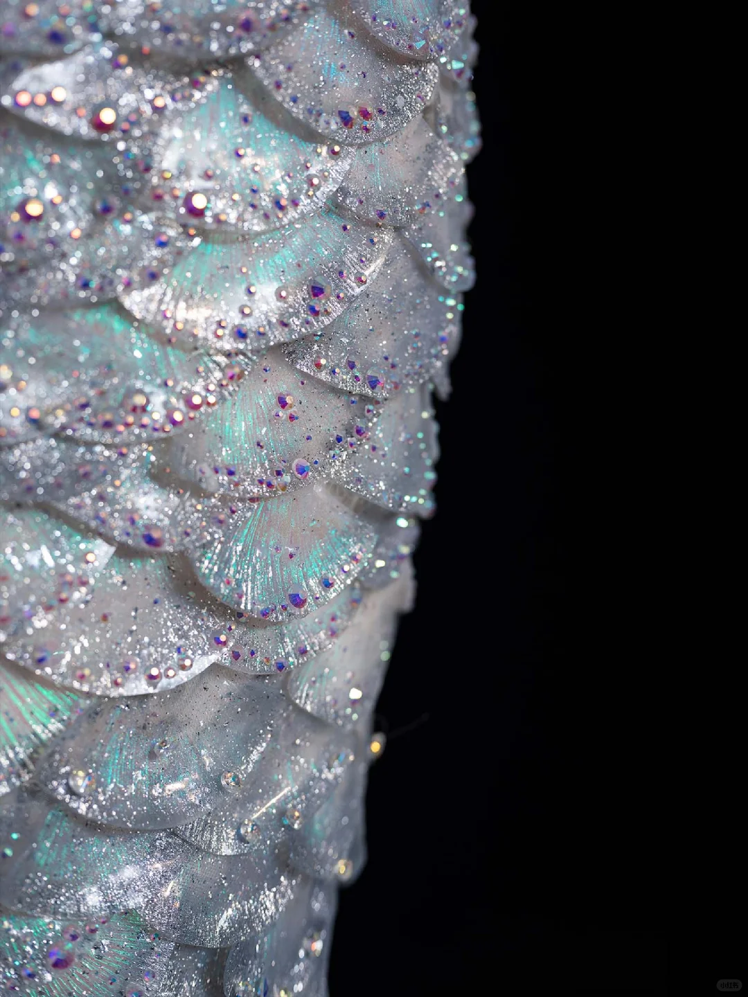 Shiny Mermaid Strapless Bow Sequin Tulle Long Prom Dress Evening Dress DP2093