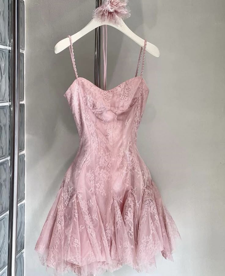 Fashion A Line Spaghetti Straps White Lace Mini Homecoming Dress DP2757