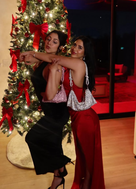 Sexy A Line Halter Red Satin Long Prom Dress Evening Dress with Slit DP1303