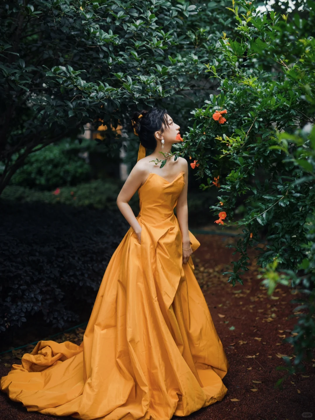Simple A Line Sweetheart Neck Yellow Satin Long Party Dress Prom Dress DP2534