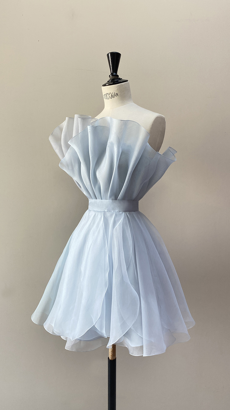Unique Strapless Ruched Short Homecoming Party Dress DP468