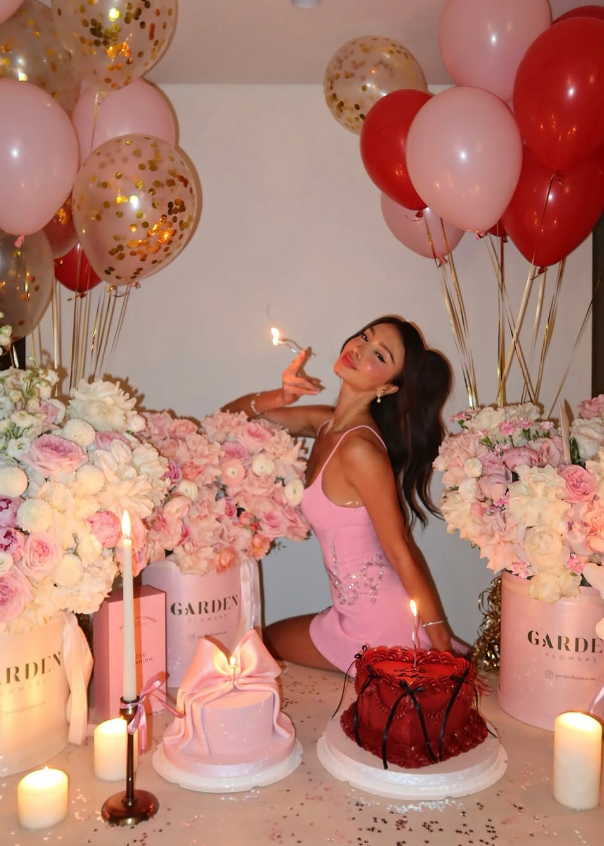 Pink A Line Spaghetti Strap Rhinestone Satin Short Homecoming Dress Birthday Dress Outfits DP4110