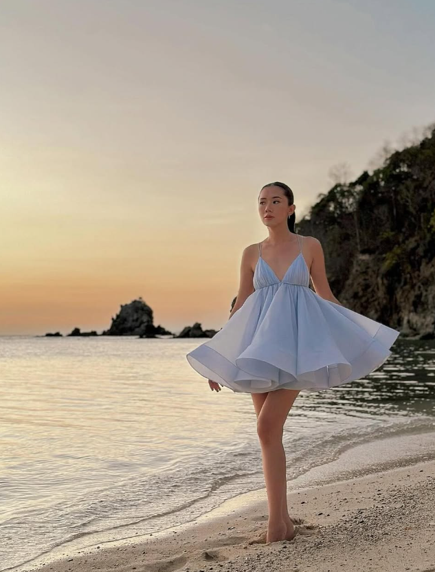 Cute A Line Spaghetti Strap Baby Blue Satin Short Homecoming Dress Birthday Dress DP1850