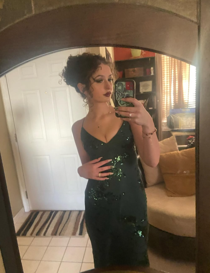 Shiny Green Sequin Mermaid Spaghetti Strap Chiffon Long Party Dress Evening Dress DP3015
