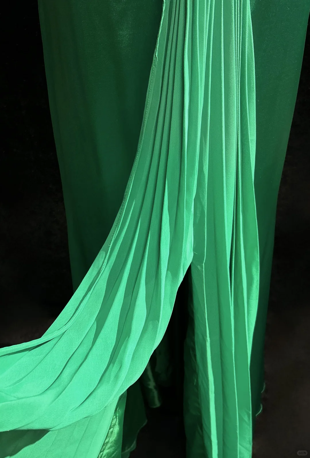Vintage V Neck Beaded Hunter Green Satin Chiffon Long Prom Dress Party Dress DP2768