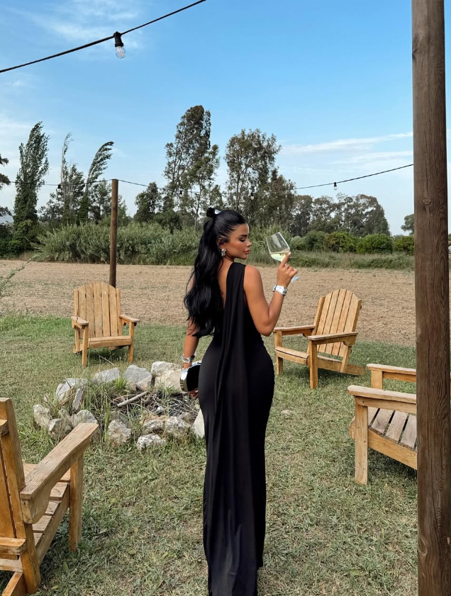 Black Sheath One Shoulder Satin Long Prom Dress Party Dress DP8218