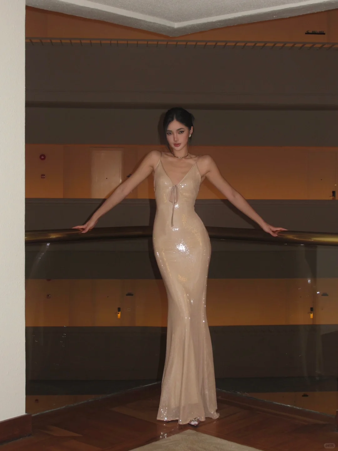 Sexy Memraid Spaghetti Strap Sequin Long Prom Dress Evening Dress DP2466