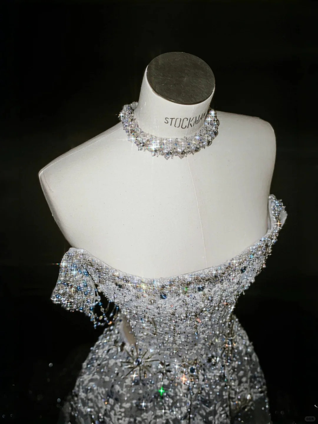 Shiny A Line Off the Shoulder Sequin Rhinestone Tulle Prom Dress Party Dress DP2684