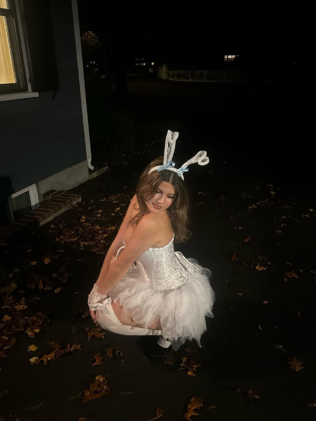 Cute White A Line Sweetheart Neck Satin Tulle Party Dresses Homecoming Dress DP3413