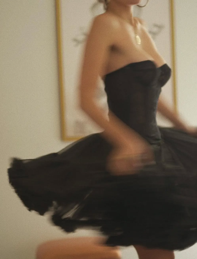 Cute A Line Sweetheart Neck Black Lace Tulle Short Homecoming Dress Birthday Dress DP2420