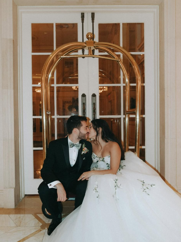 Pretty A Line Spaghetti Strap Appliques Tulle Long Wedding Dress DP1756
