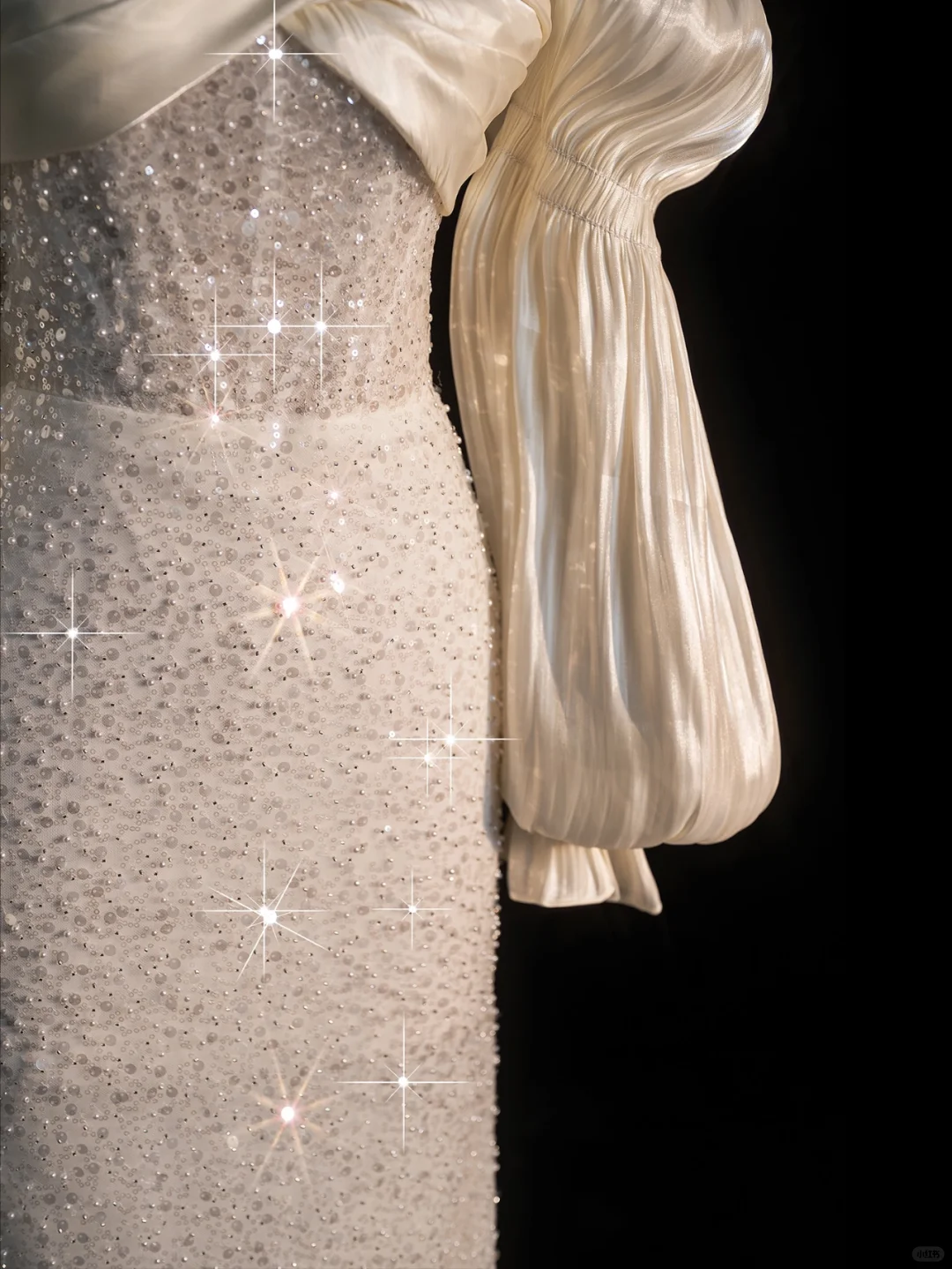 Shiny Mermaid Long Sleeve Sequin Satin Long Prom Dress Evening Dress DP2182