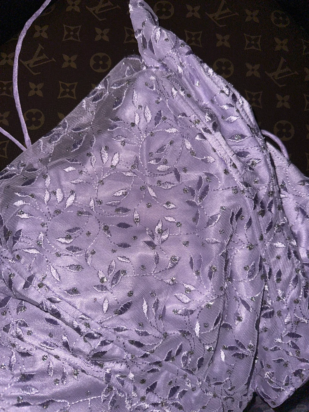 Romantic Purple A Line Spaghetti Strap Organza Satin Prom Dress 21th Birthday Dress DP3895