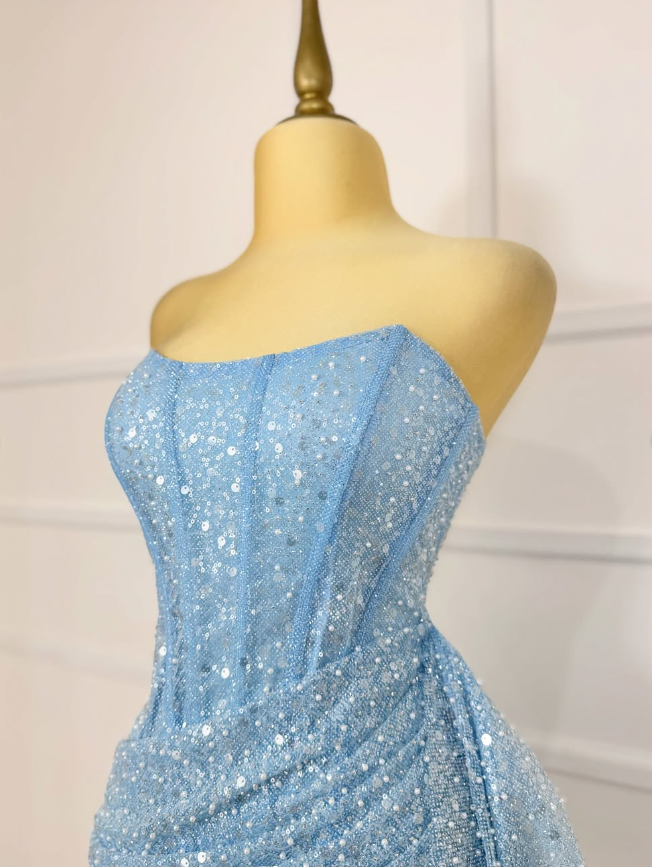Gorgeous Pink Sequins Short Bodycon Dress Homecoming Dress DP562