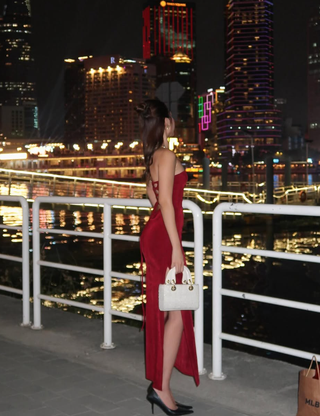 Sexy Sheath Strapless Burgundy Velvet Long Prom Dress Evening Dress DP1629
