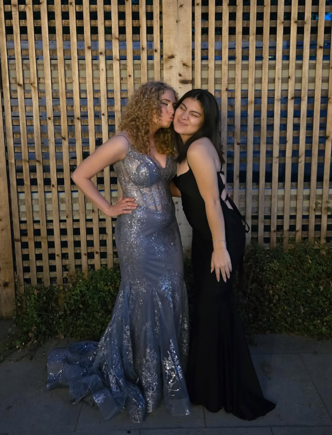Sparkly Grey Mermaid Sequin Tulle Long Prom Dresses Sexy Formal Evening Dress DP3070