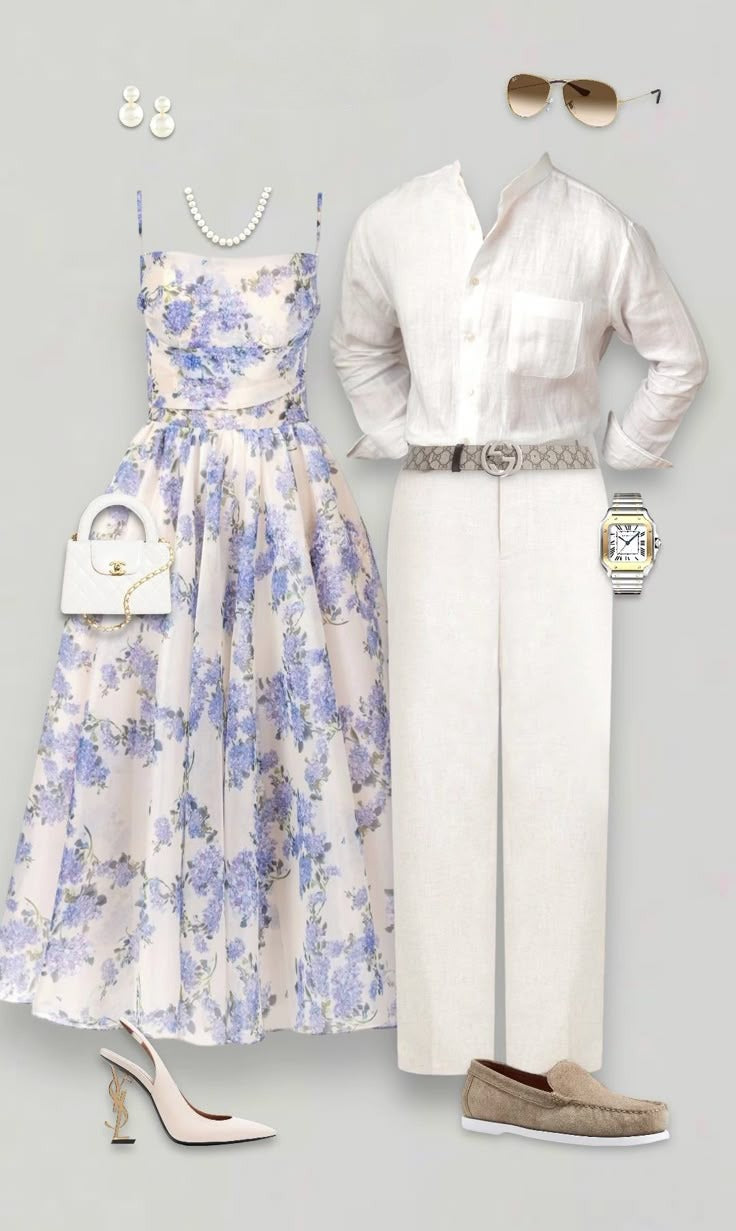 Classy A Line Spaghetti Strap Purple Print Floral Satin Prom Dress DP4222