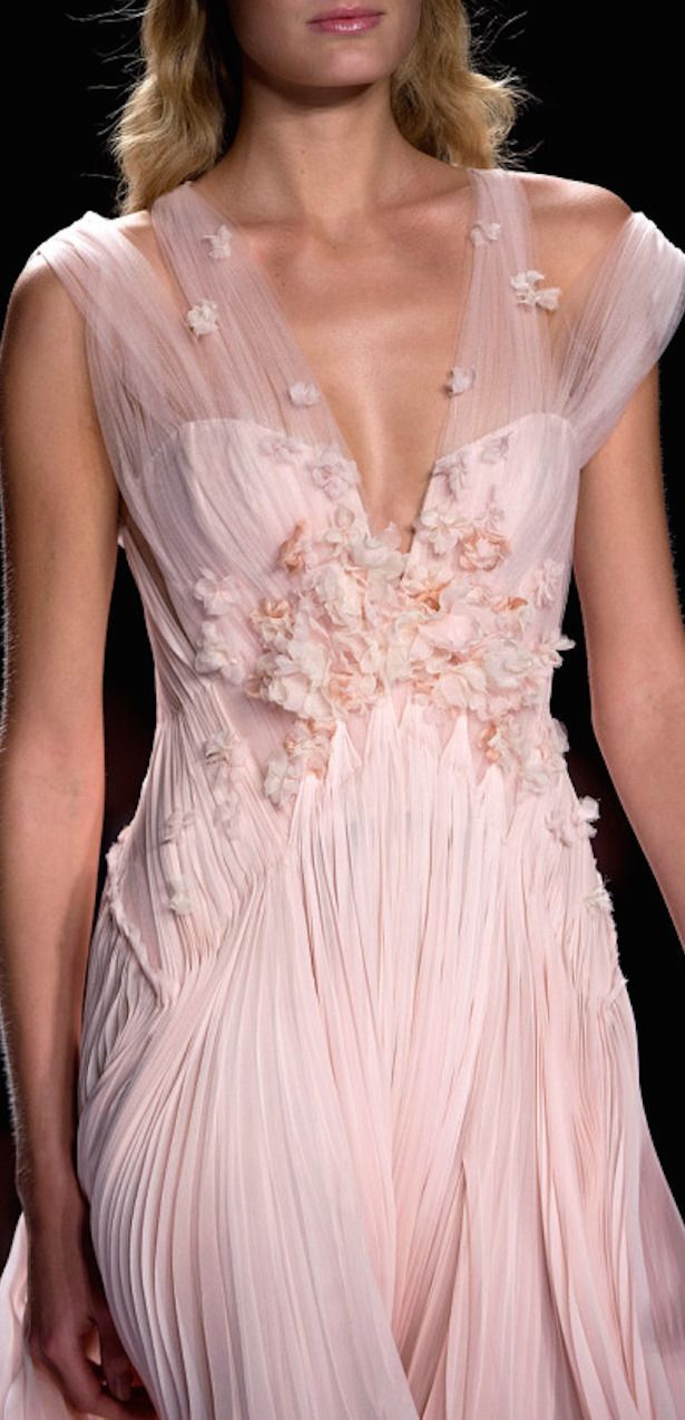 Elegant A Line V Neck Flower Pink Tulle Prom Dress Graduation Prom Dress DP2114