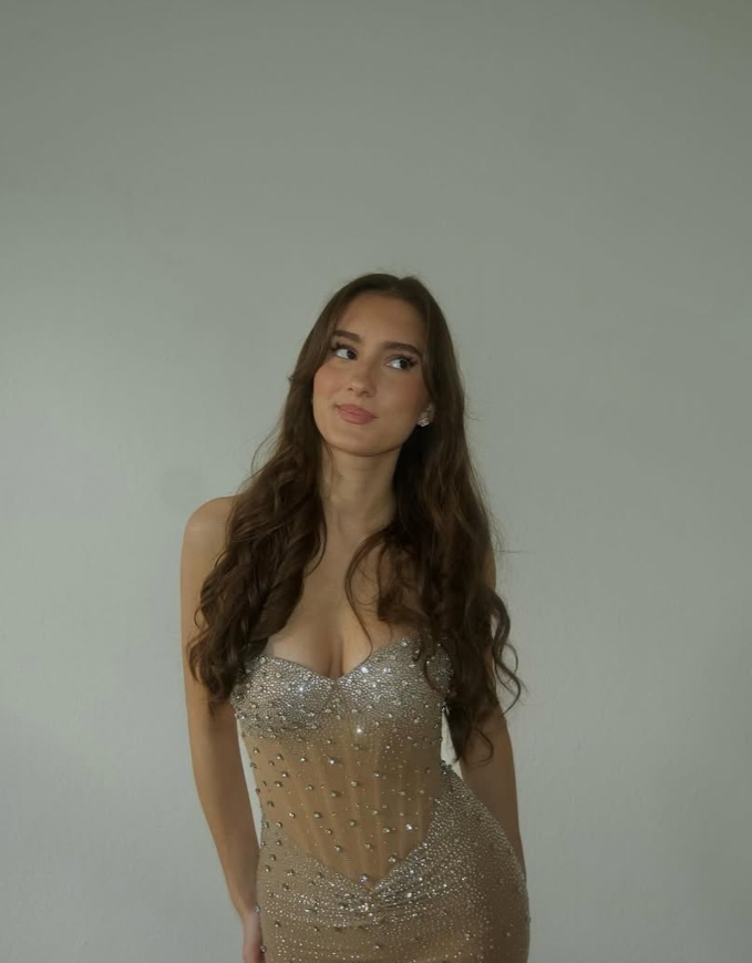 Sexy Champagne Mermaid Strapless Rhinestone Satin Prom Dress Evening Dress DP4402