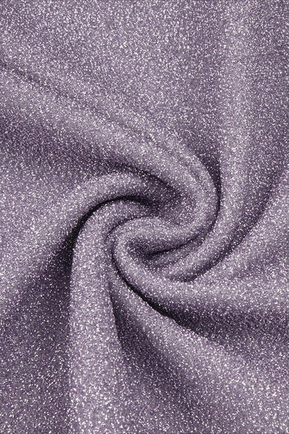 Stunning Purple Sequin Sheath Backless Long Prom Dress Evening Dress DP6088