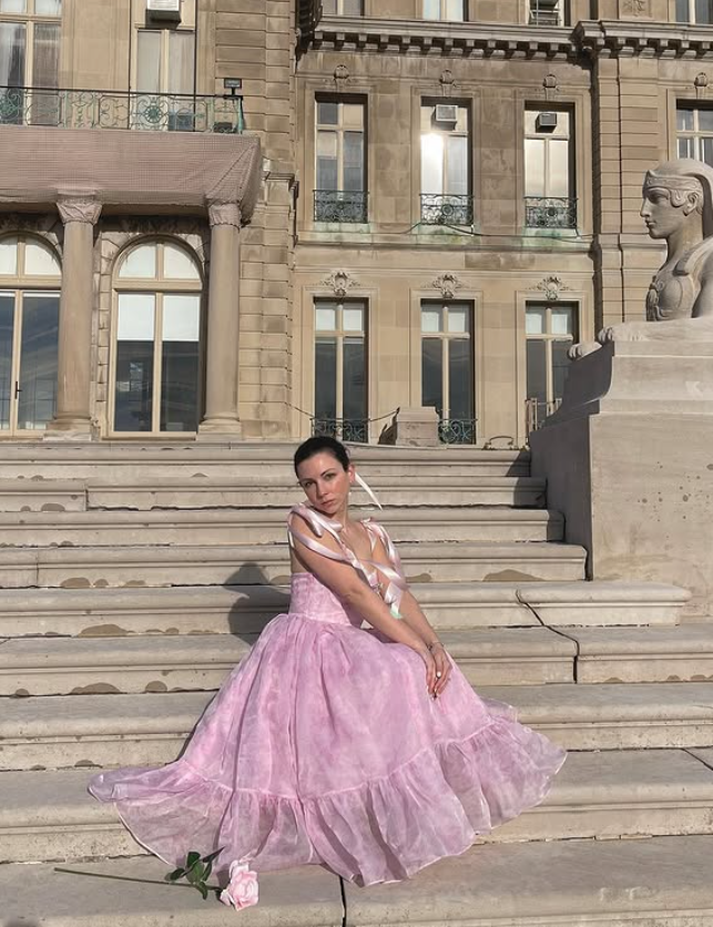 Pretty A Line Sweetheart Neck Sweety Organza Prom Dress Evening Dress DP4454