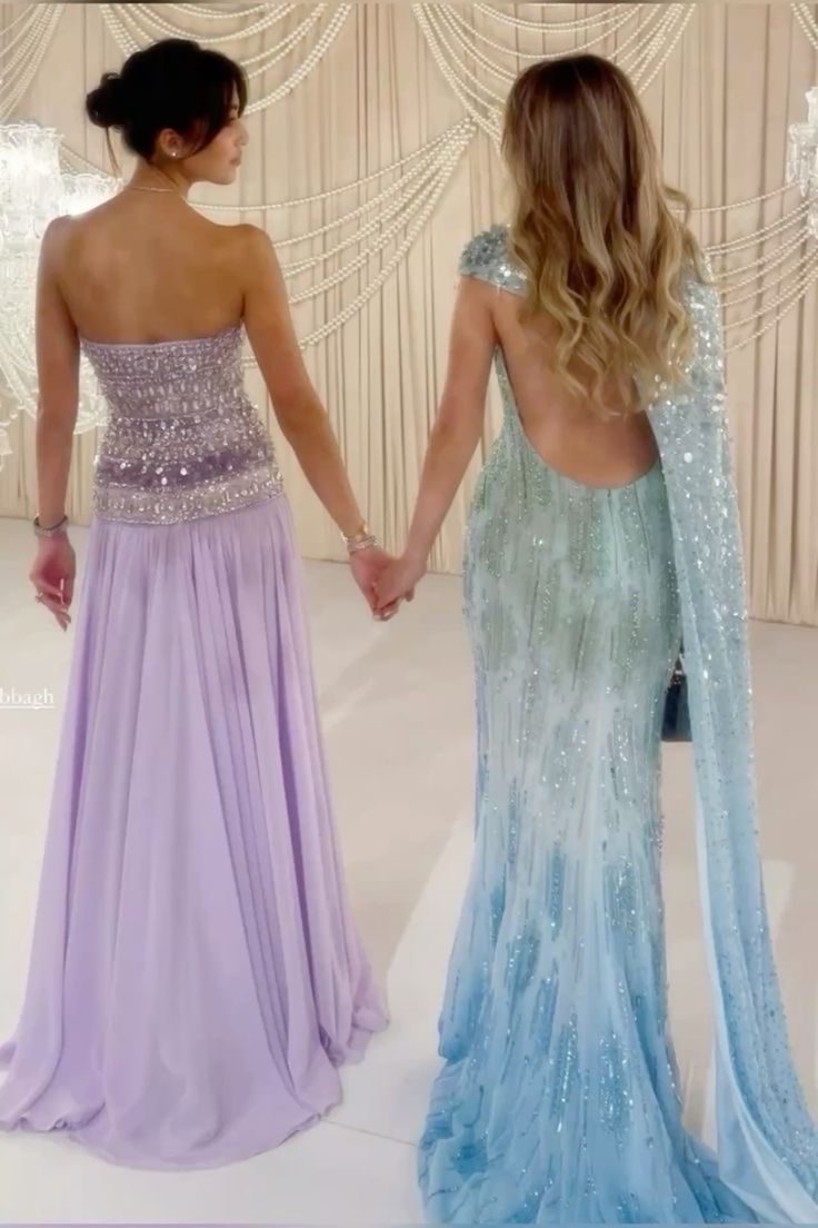 Stunning A Line Strapless Beaded Purple Chiffon Long Prom Dress Party Dress DP2583
