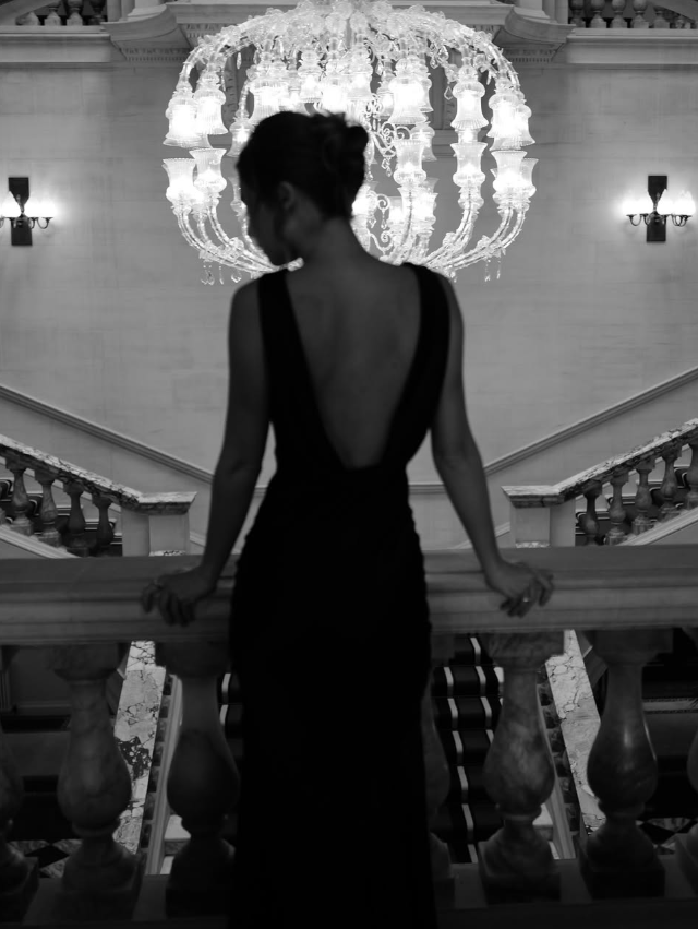Elegant Mermaid Black Satin Backless Long Prom Dress Evening Dress DP5941