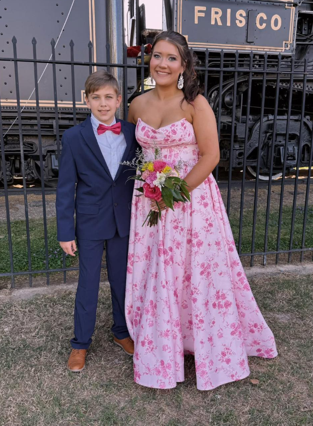 Sweety Pink Print Floral A Line Strapless Satin Prom Dress Party Evening Dress DP6287