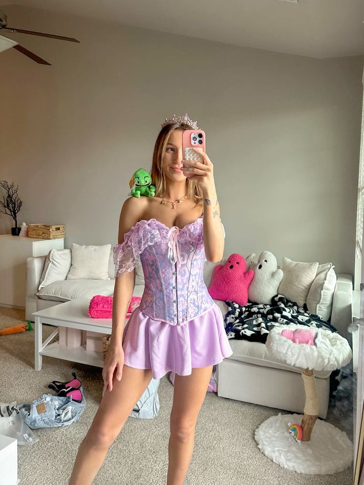 Princess Purple A Line Off the Shoulder Satin Layered Chiffon 16th Birthday Dress Homecoming Dress DP3340