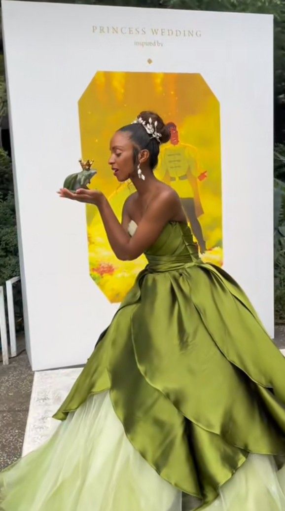 Green Princess Ball Gown Sweetheart Neck Layered Satin Tulle Prom Dress Party Dress 16th Birthday Dress DP3101