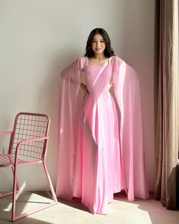 Simple Royal Blue A Line Long Sleeve Chiffon Formal Dress Evening Party Dresses DP3128