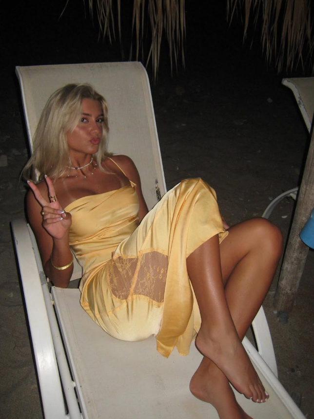 Charming Sheath Spaghetti Strap Yellow Lace Satin Long Open Back Prom Dress Evening Dress DP1637