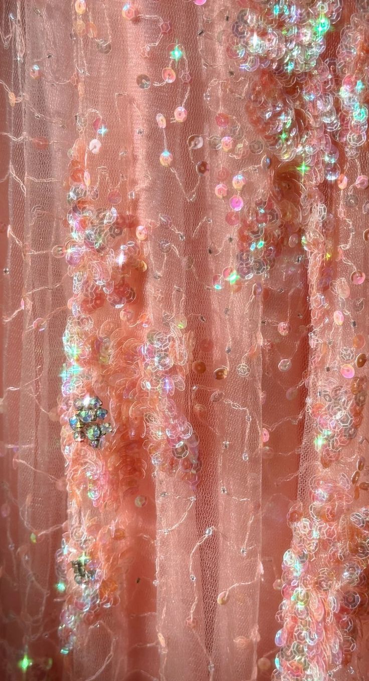 Pink Orange Mermaid Sweetheart Neck Shiny Sequin Beaded Tulle Prom Dress Evening Dress DP5746