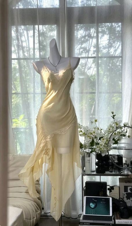 Light Green Sheath Spaghetti Strap Lace Chiffon Short Homecoming Dress Evening Dress DP3809