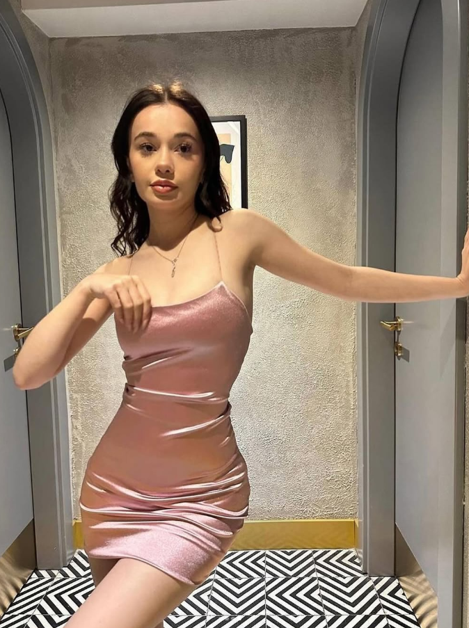 Cute Pink Sheath Spaghetti Strap Satin Mini Homecoming Dress Cocktail Dress DP3860