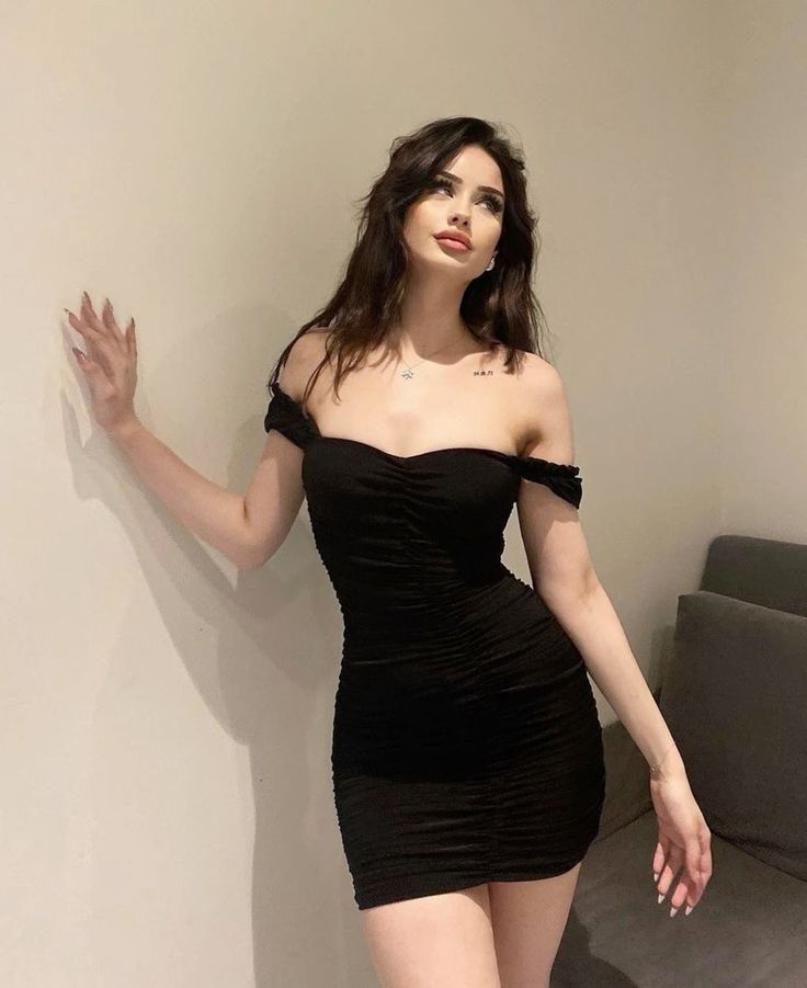 Sexy Black Sheath Off the Shoulder Satin Short Prom Dress Homecoming Dress DP7909