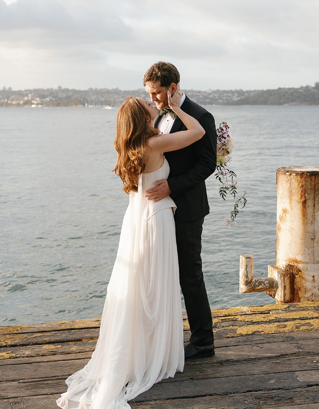 Elegant A Line Strapless Corset Chiffon Long Prom Dress Wedding Dress DP1664