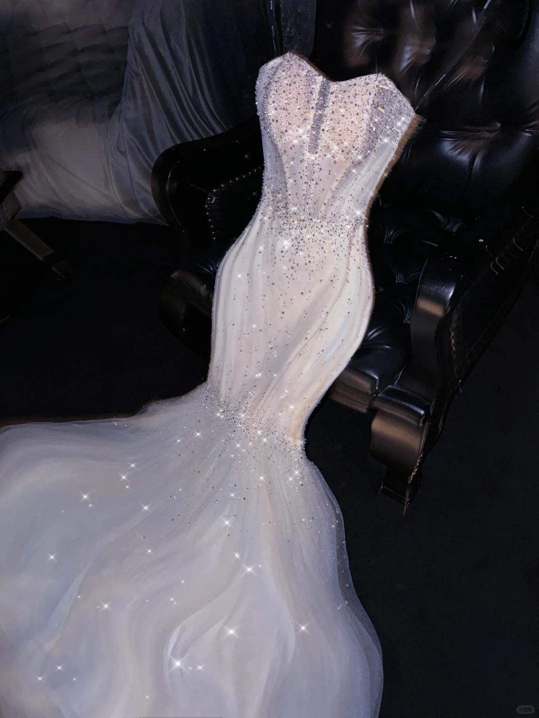 Gorgeous Mermaid Sweetheart Neck Sequin Tulle Long Party Dress Evening Dress DP2404