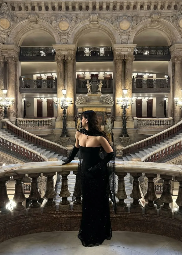 Elegangt Black Sheath Strapless Shiny Beaded Sequin Satin Prom Dress Evening Dress DP5026