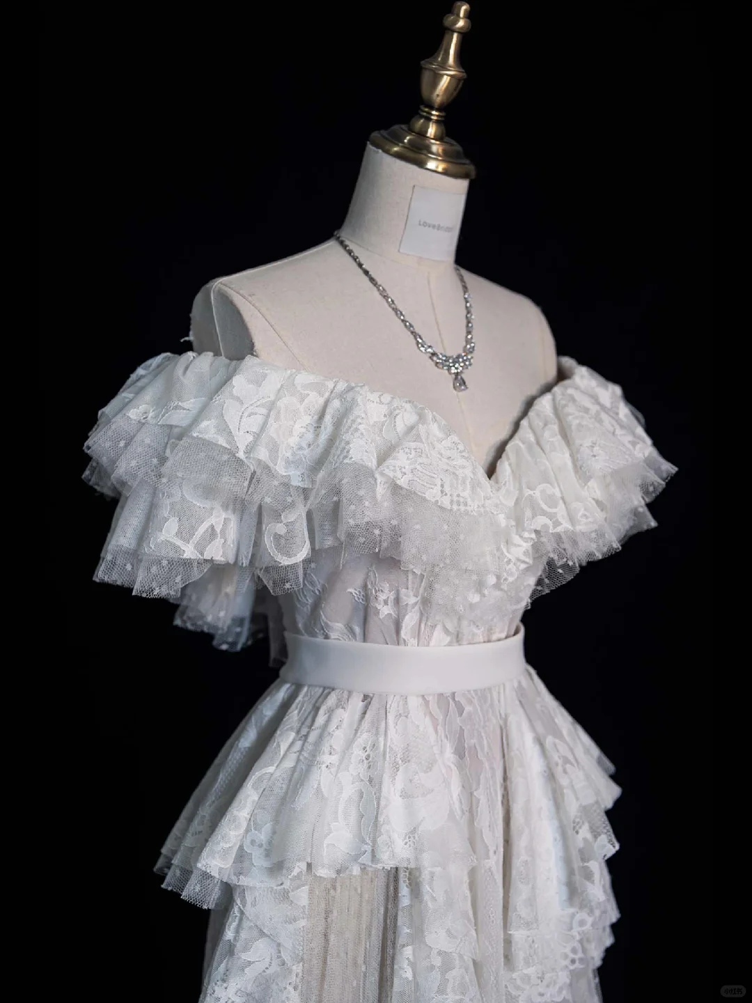 New A Line Off the Shoulder White Lace Long Party Dress Evening Dress DP2426